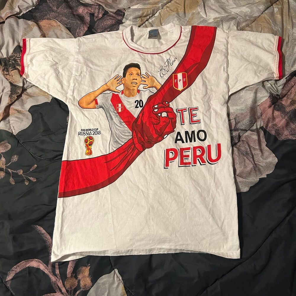 Peru Edison Flores 2018 World Cup Shirt